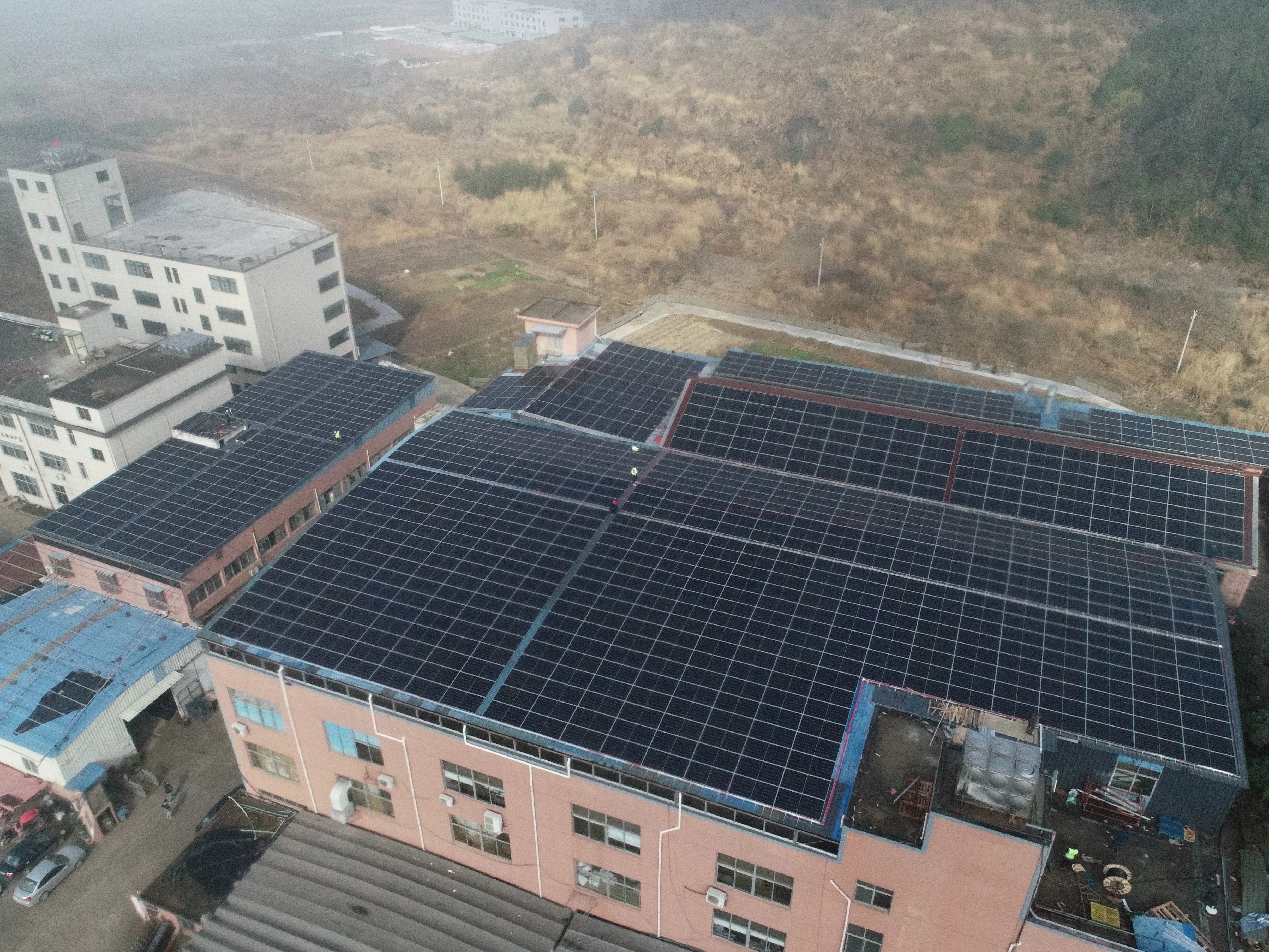Hebei 560kW Rooftop Solar Project...